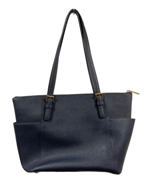 MICHAEL KORS（マイケルコース）MICHAEL KORS (マイケルコース) トートバッグ ネイビーの古着・服飾アイテム