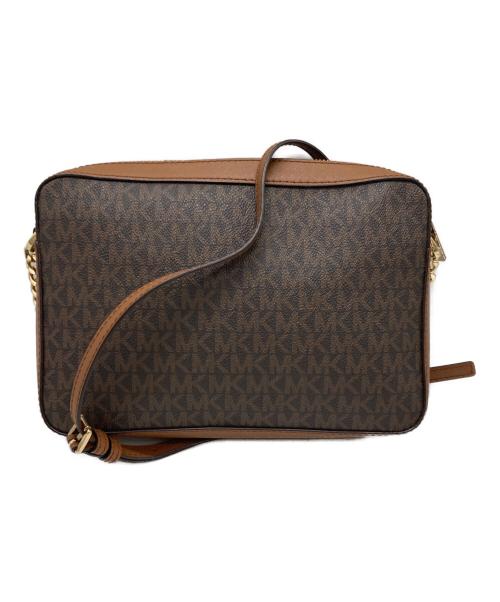 MICHAEL KORS（マイケルコース）MICHAEL KORS (マイケルコース) ショルダーバッグ ブラウンの古着・服飾アイテム
