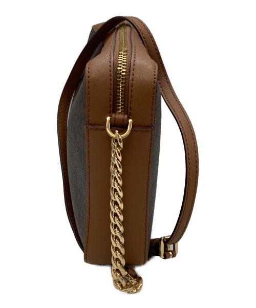 MICHAEL KORS（マイケルコース）MICHAEL KORS (マイケルコース) ショルダーバッグ ブラウンの古着・服飾アイテム