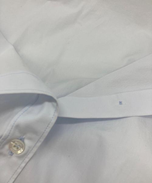GUCCI（グッチ）GUCCI (グッチ) エンブロイダリーデューグシャツ ブルー サイズ:38/15の古着・服飾アイテム