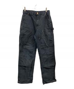 @*様 カーハート ダブルニー 00s ブラック W36 L30 中古・古着通販】CarHartt (カーハート) ダブルニーワークパンツ