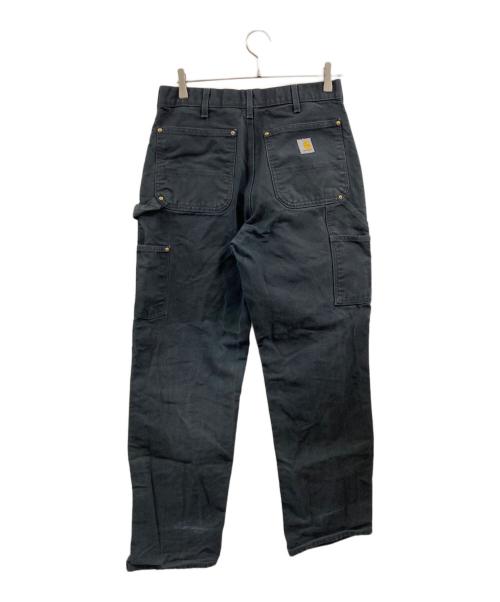 CarHartt（カーハート）CarHartt (カーハート) ダブルニーペインターパンツ ブラック サイズ:Ｗ32の古着・服飾アイテム