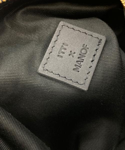 ITTI（イッチ）itti (イッチ) MANOF (マノフ) ハンドバッグ ブラックの古着・服飾アイテム
