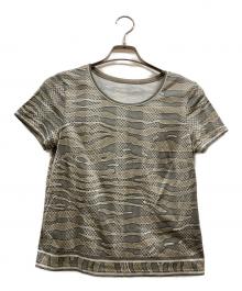 LEONARD FASHION（レオナールファッション）の古着「半袖カットソー」｜ベージュ