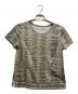 LEONARD FASHION（レオナールファッション）の古着「半袖カットソー」｜ベージュ