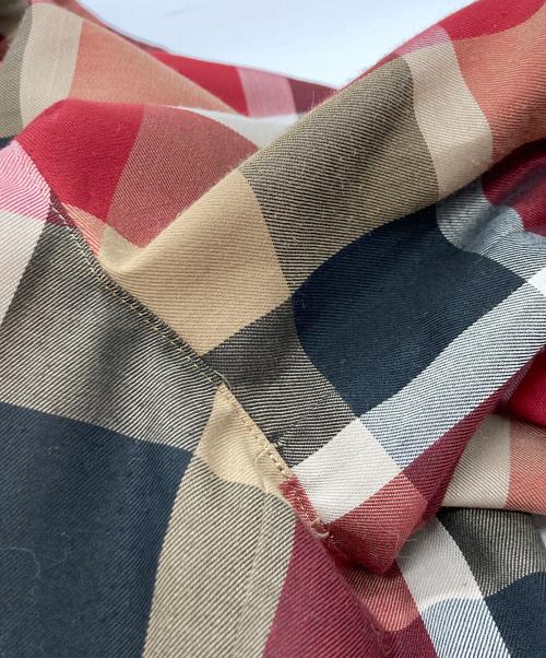 BLUE LABEL CRESTBRIDGE（ブルーレーベルクレストブリッジ）BLUE LABEL CRESTBRIDGE (ブルーレーベルクレストブリッジ) シャツブラウス レッド サイズ:Mの古着・服飾アイテム