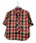 BLUE LABEL CRESTBRIDGE（ブルーレーベルクレストブリッジ）の古着「シャツブラウス」｜レッド