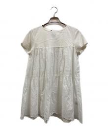 BLUE LABEL CRESTBRIDGE（ブルーレーベルクレストブリッジ）の古着「ブラウス」｜ホワイト