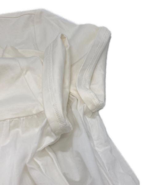 BLUE LABEL CRESTBRIDGE（ブルーレーベルクレストブリッジ）BLUE LABEL CRESTBRIDGE (ブルーレーベルクレストブリッジ) ブラウス ホワイト サイズ:Ｍの古着・服飾アイテム
