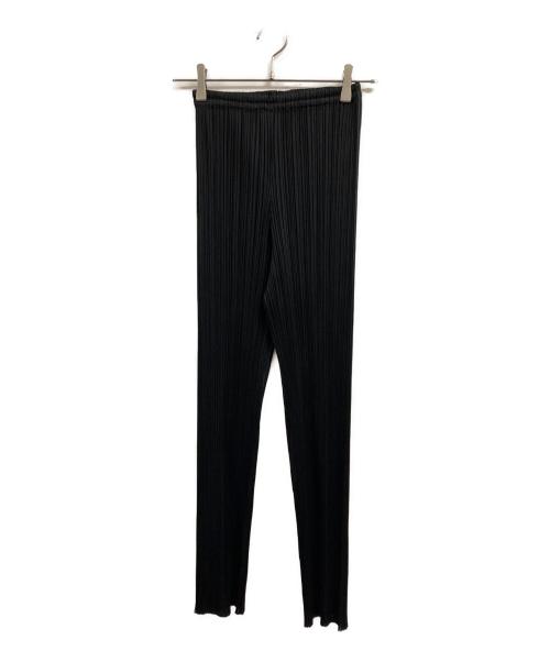 PLEATS PLEASE（プリーツプリーズ）PLEATS PLEASE (プリーツプリーズ) プリーツパンツ ブラック サイズ:2の古着・服飾アイテム