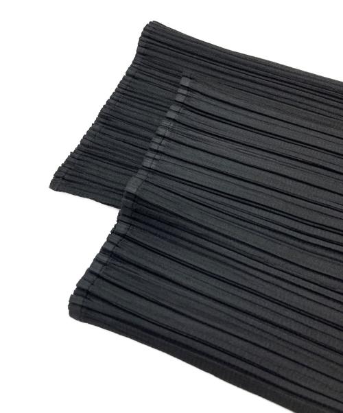 PLEATS PLEASE（プリーツプリーズ）PLEATS PLEASE (プリーツプリーズ) プリーツパンツ ブラック サイズ:2の古着・服飾アイテム