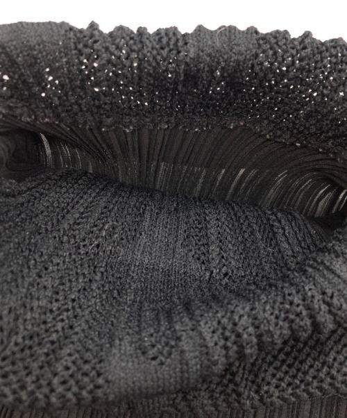 PLEATS PLEASE（プリーツプリーズ）PLEATS PLEASE (プリーツプリーズ) タートルネックカットソー ブラック サイズ:3の古着・服飾アイテム