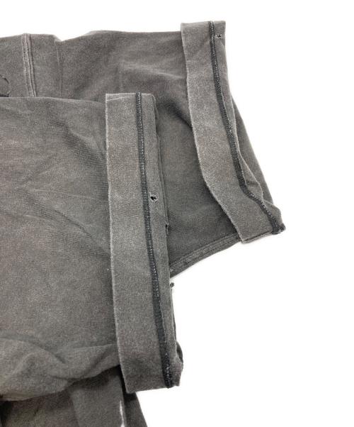 ALMOSTBLACK（オールモストブラック）ALMOSTBLACK (オールモストブラック) ダメージ加工Tシャツ ブラック サイズ:2の古着・服飾アイテム