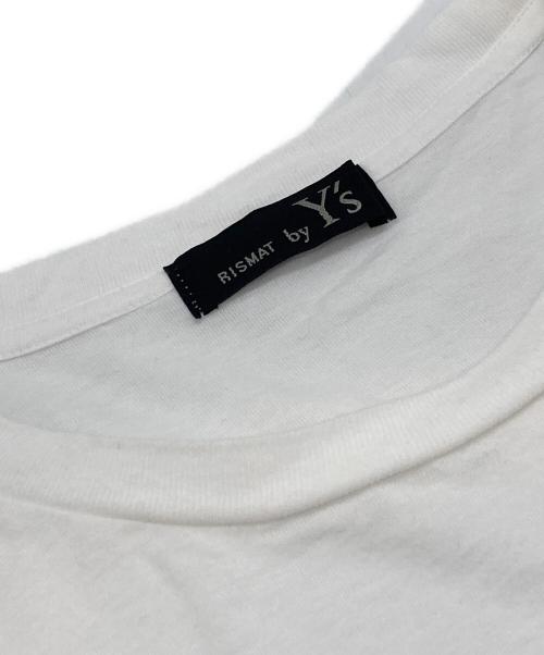 RISMAT by Y's（リスマットバイワイズ）RISMAT BY Y's (リスマットバイワイズ) 切替カットソー ホワイト サイズ:2の古着・服飾アイテム