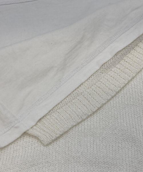 RISMAT by Y's（リスマットバイワイズ）RISMAT BY Y's (リスマットバイワイズ) 切替カットソー ホワイト サイズ:2の古着・服飾アイテム