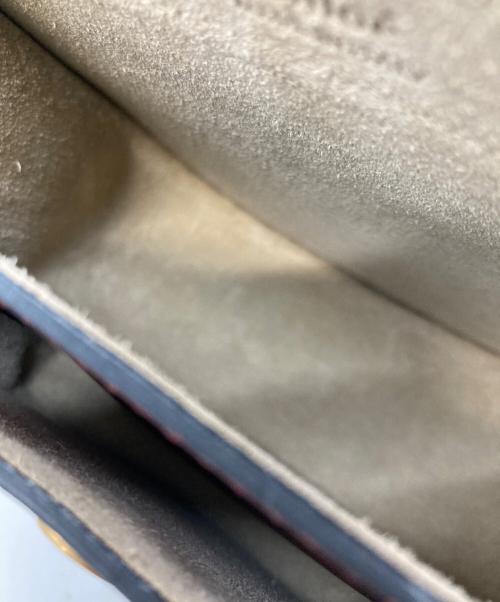 Chloe（クロエ）Chloe (クロエ) ハドソンフリンジレザーショルダーバッグ レッドの古着・服飾アイテム