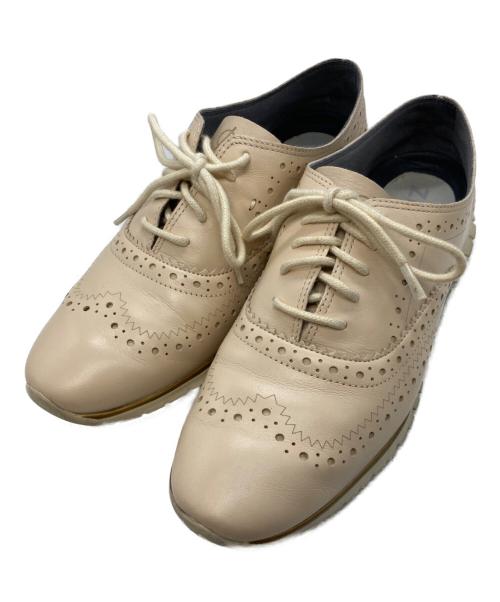 COLE HAAN（コールハーン）COLE HAAN (コールハーン) レザーシューズ ベージュ サイズ:表記なしの古着・服飾アイテム