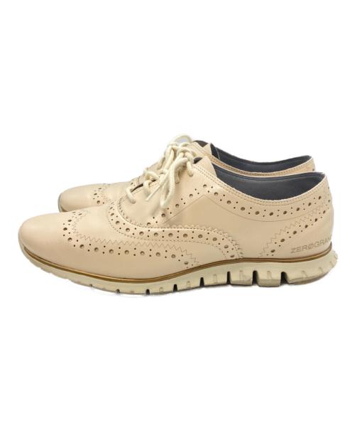 COLE HAAN（コールハーン）COLE HAAN (コールハーン) レザーシューズ ベージュ サイズ:表記なしの古着・服飾アイテム