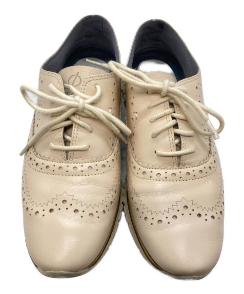 COLE HAAN（コールハーン）COLE HAAN (コールハーン) レザーシューズ ベージュ サイズ:表記なしの古着・服飾アイテム