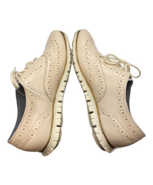 COLE HAAN（コールハーン）COLE HAAN (コールハーン) レザーシューズ ベージュ サイズ:表記なしの古着・服飾アイテム