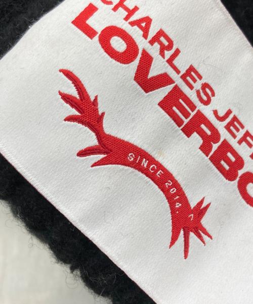 LOVERBOY（ラヴァーボーイ）LOVERBOY (ラヴァーボーイ) 猫耳ニット帽 ブラックの古着・服飾アイテム