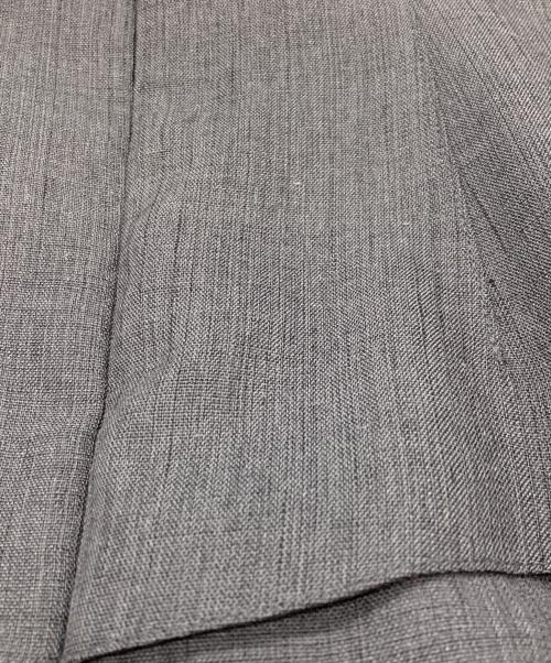 Snidel（スナイデル）Snidel (スナイデル) ビットプリーツスイッチングスカート グレー サイズ:実寸参照の古着・服飾アイテム