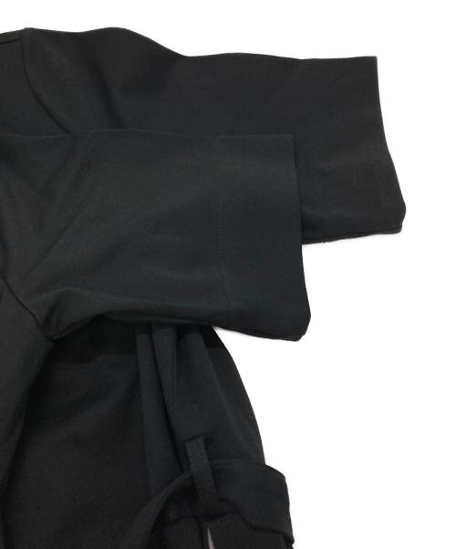 BLUE LABEL CRESTBRIDGE（ブルーレーベルクレストブリッジ）BLUE LABEL CRESTBRIDGE (ブルーレーベルクレストブリッジ) コンパクトライトポンチドレス ブラック サイズ:38の古着・服飾アイテム