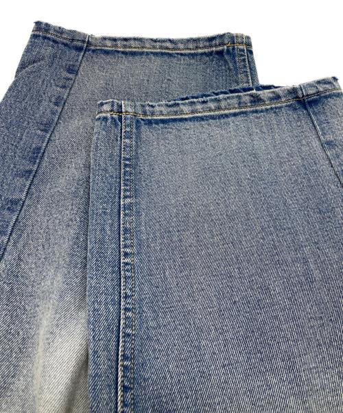 Spick & Span（スピックアンドスパン）Spick & Span (スピックアンドスパン) 5 1/2 TUCKBARREL DENIM インディゴ サイズ:26の古着・服飾アイテム