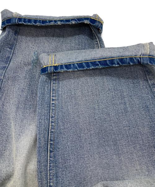 Spick & Span（スピックアンドスパン）Spick & Span (スピックアンドスパン) 5 1/2 TUCKBARREL DENIM インディゴ サイズ:26の古着・服飾アイテム