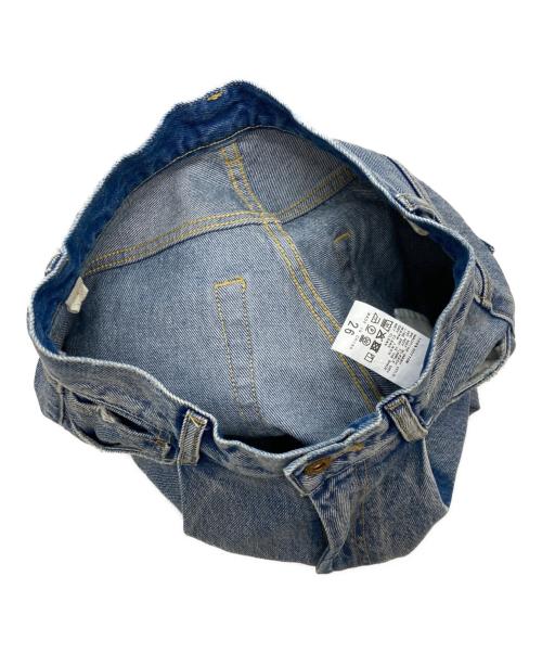 Spick & Span（スピックアンドスパン）Spick & Span (スピックアンドスパン) 5 1/2 TUCKBARREL DENIM インディゴ サイズ:26の古着・服飾アイテム