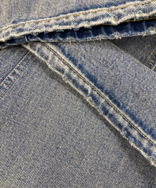 Spick & Span（スピックアンドスパン）Spick & Span (スピックアンドスパン) 5 1/2 TUCKBARREL DENIM インディゴ サイズ:26の古着・服飾アイテム