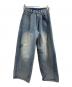 Spick & Span（スピックアンドスパン）の古着「5 1/2 TUCKBARREL DENIM」｜インディゴ