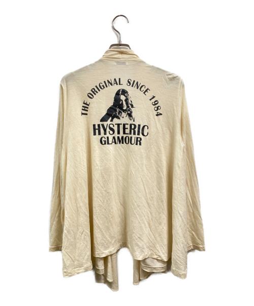 Hysteric Glamour（ヒステリックグラマー）Hysteric Glamour (ヒステリックグラマー) ニットカーディガン アイボリー サイズ:FREEの古着・服飾アイテム