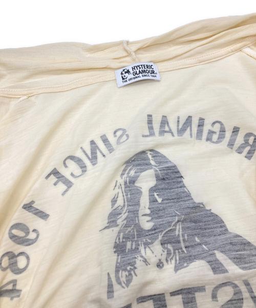 Hysteric Glamour（ヒステリックグラマー）Hysteric Glamour (ヒステリックグラマー) ニットカーディガン アイボリー サイズ:FREEの古着・服飾アイテム