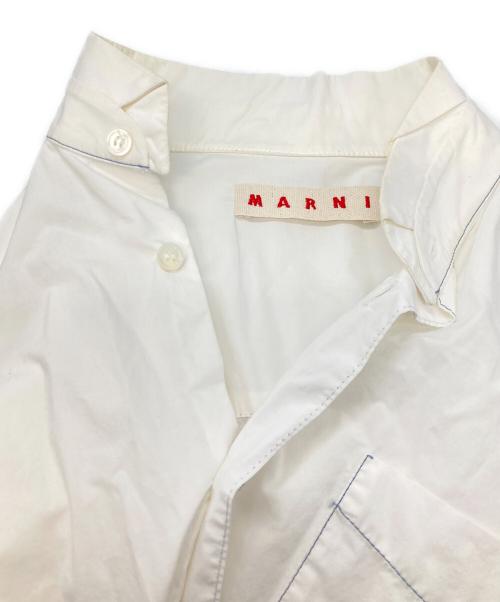 MARNI（マルニ）MARNI (マルニ) 長袖シャツ ホワイト サイズ:38の古着・服飾アイテム