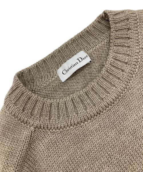 Christian Dior（クリスチャン ディオール）Christian Dior (クリスチャン ディオール) ニット ベージュ サイズ:Mの古着・服飾アイテム