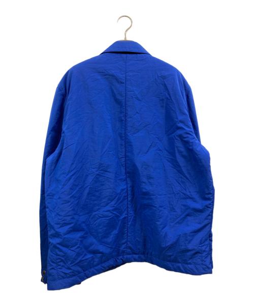 maison kitsune（メゾンキツネ）maison kitsune (メゾンキツネ) TECHNICAL WORKER JACKET ブルー サイズ:XLの古着・服飾アイテム