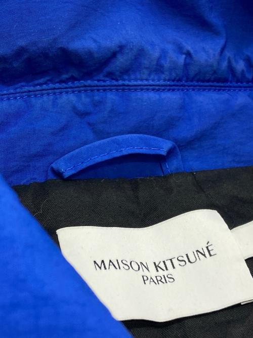maison kitsune（メゾンキツネ）maison kitsune (メゾンキツネ) TECHNICAL WORKER JACKET ブルー サイズ:XLの古着・服飾アイテム