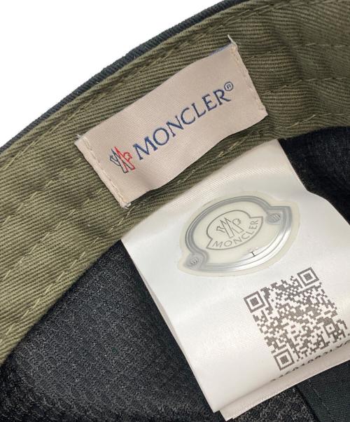 MONCLER（モンクレール）MONCLER (モンクレール) ベースボールキャップ ブラックの古着・服飾アイテム