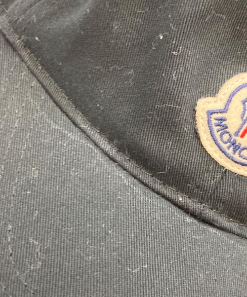 MONCLER（モンクレール）MONCLER (モンクレール) ベースボールキャップ ブラックの古着・服飾アイテム