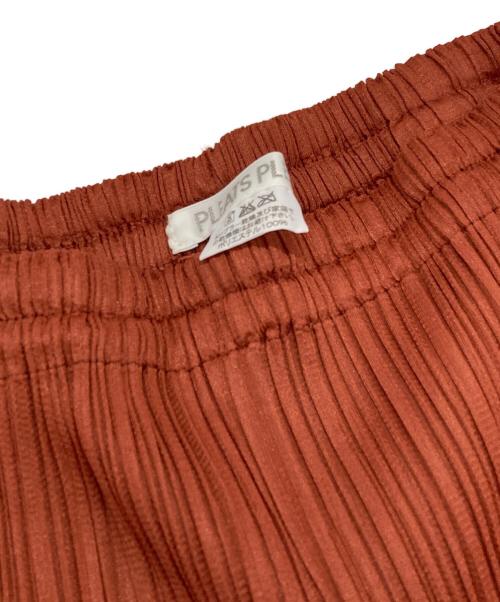 PLEATS PLEASE（プリーツプリーズ）PLEATS PLEASE (プリーツプリーズ) イージーパンツ ブラウン サイズ:3の古着・服飾アイテム