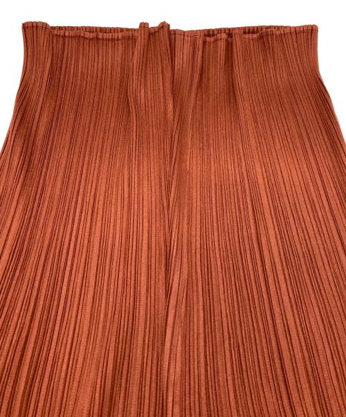 PLEATS PLEASE（プリーツプリーズ）PLEATS PLEASE (プリーツプリーズ) イージーパンツ ブラウン サイズ:3の古着・服飾アイテム