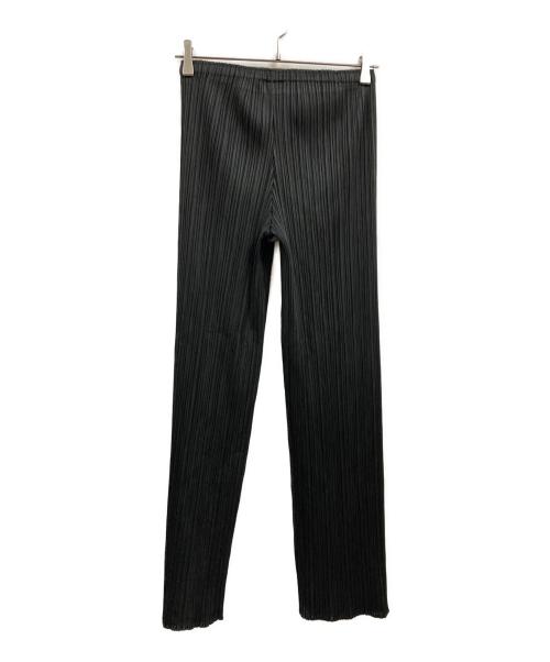 PLEATS PLEASE（プリーツプリーズ）PLEATS PLEASE (プリーツプリーズ) プリーツパンツ ブラック サイズ:2の古着・服飾アイテム