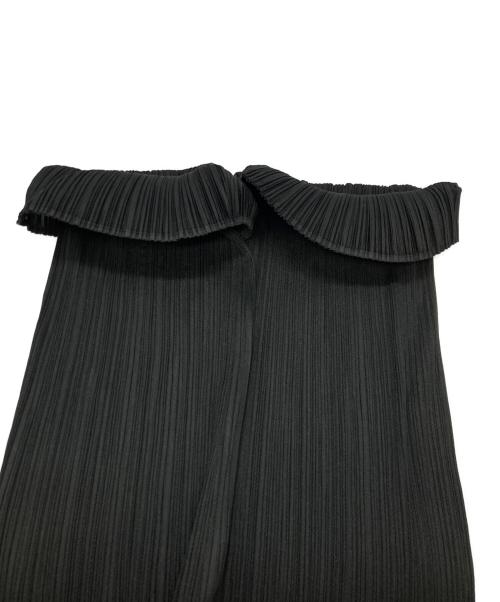 PLEATS PLEASE（プリーツプリーズ）PLEATS PLEASE (プリーツプリーズ) プリーツパンツ ブラック サイズ:2の古着・服飾アイテム