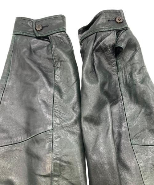 POLO RALPH LAUREN（ポロ・ラルフローレン）POLO RALPH LAUREN (ポロ・ラルフローレン) レザージャケット ブラック サイズ:Ⅼの古着・服飾アイテム