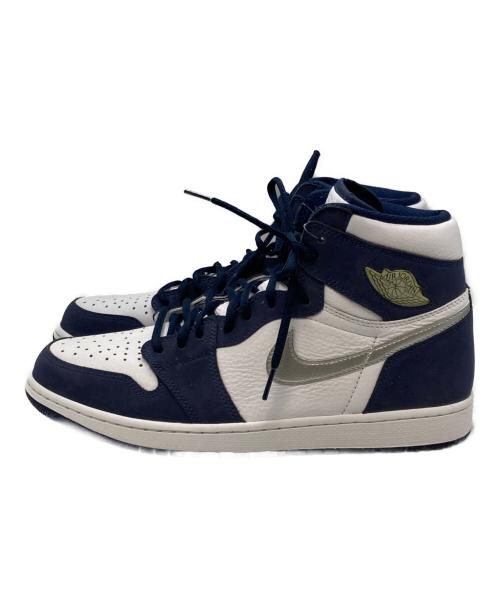 NIKE（ナイキ）NIKE (ナイキ) Air Jordan 1 High OG CO.JP ホワイト×ネイビー サイズ:29の古着・服飾アイテム