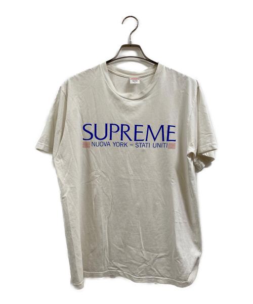 SUPREME（シュプリーム）SUPREME (シュプリーム) Nuova York Tee ホワイト サイズ:Lの古着・服飾アイテム