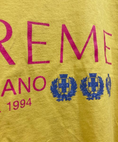 SUPREME（シュプリーム）SUPREME (シュプリーム) MilanoTee イエロー サイズ:Lの古着・服飾アイテム