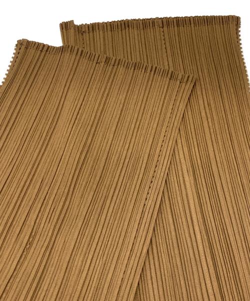 PLEATS PLEASE（プリーツプリーズ）PLEATS PLEASE (プリーツプリーズ) プリーツパンツ ブラウン サイズ:2の古着・服飾アイテム