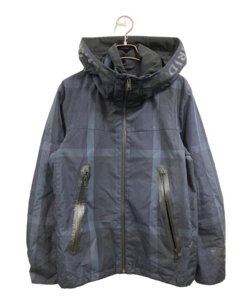 BLACK LABEL CRESTBRIDGE（ブラックレーベル クレストブリッジ）BLACK LABEL CRESTBRIDGE (ブラックレーベル クレストブリッジ) マウンテンジャケット ネイビー サイズ:Lの古着・服飾アイテム